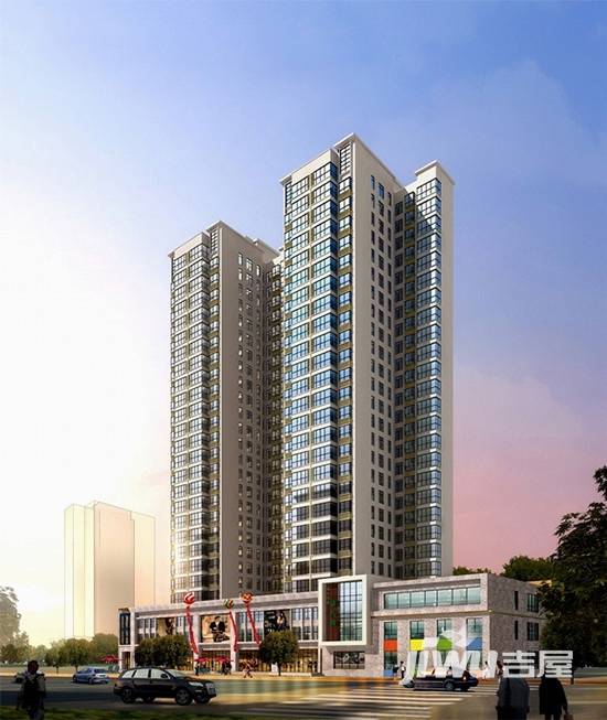 裕塬城市风景效果图2